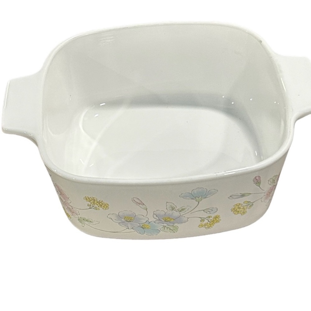 CorningWare Pastel Bouquet A-1.5-B 1.5 Liter Casserole Dish Pan